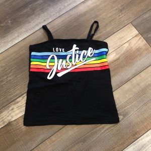 Justice spaghetti strap